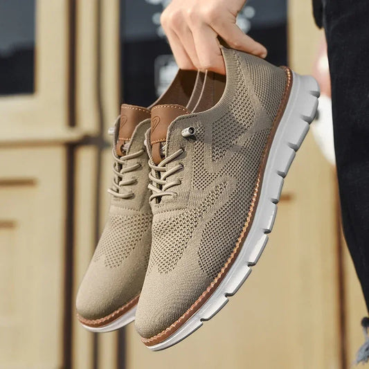 Buty męskie komfortowe – skóra ekologiczna, oddychające, eleganckie