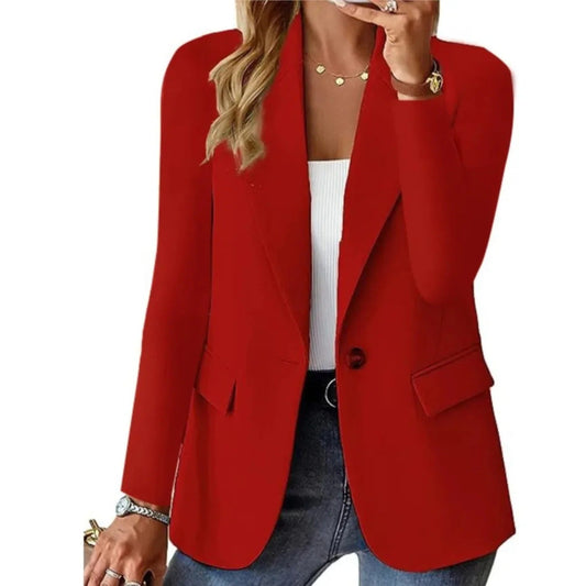 Marynarka damska z otwartym przodem – luźny blazer