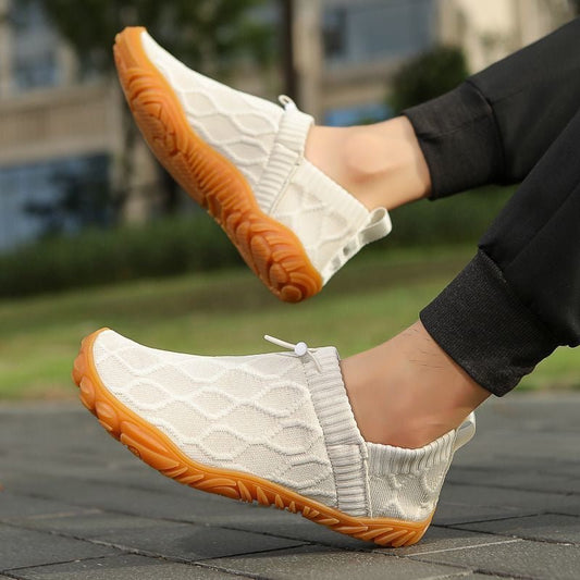 Buty barefoot damskie – lekkie, szeroka stopa, wsuwane