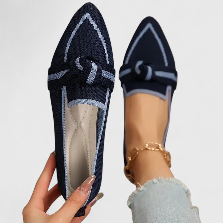 Damskie mokasyny ortopedyczne – wygodne, wsuwane, z podparciem stopy