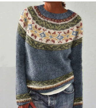 Sweter damski – wersja niebieska
