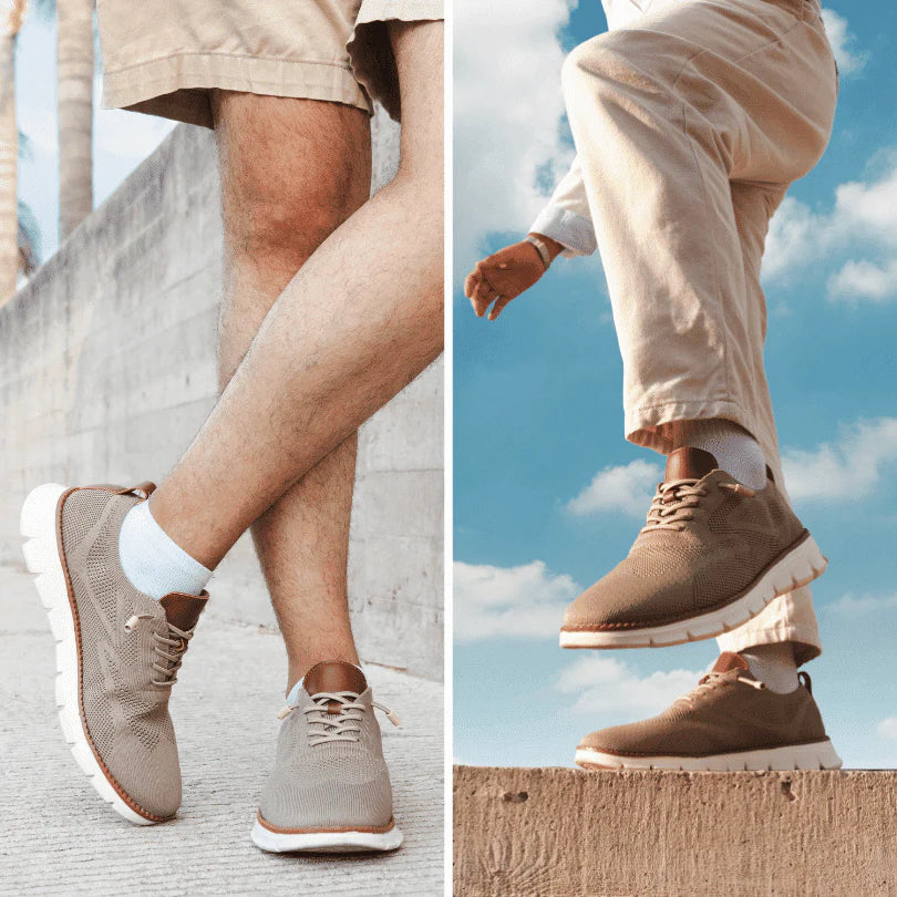 Buty męskie komfortowe – skóra ekologiczna, oddychające, eleganckie