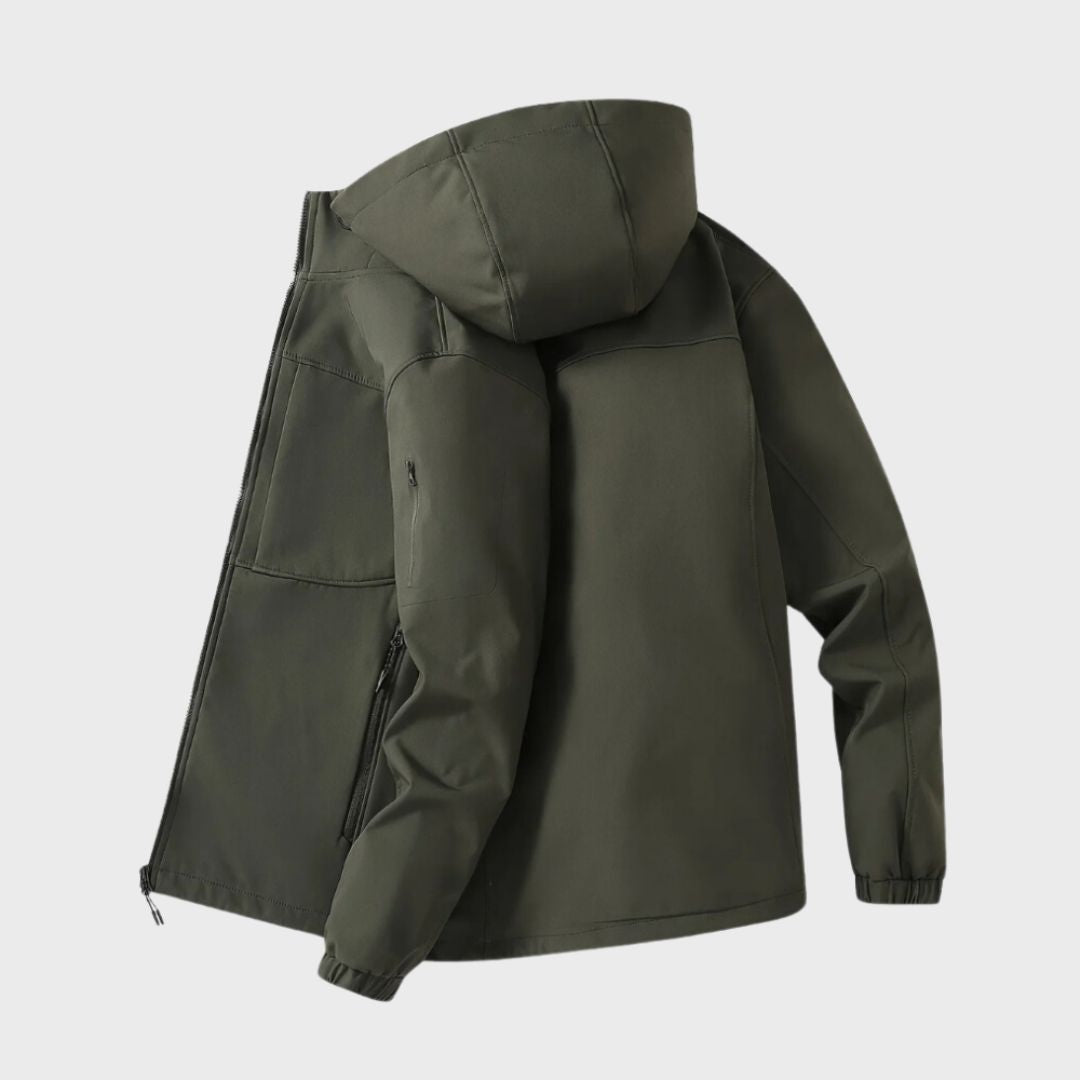 Męska kurtka softshell – stylizacja miejska