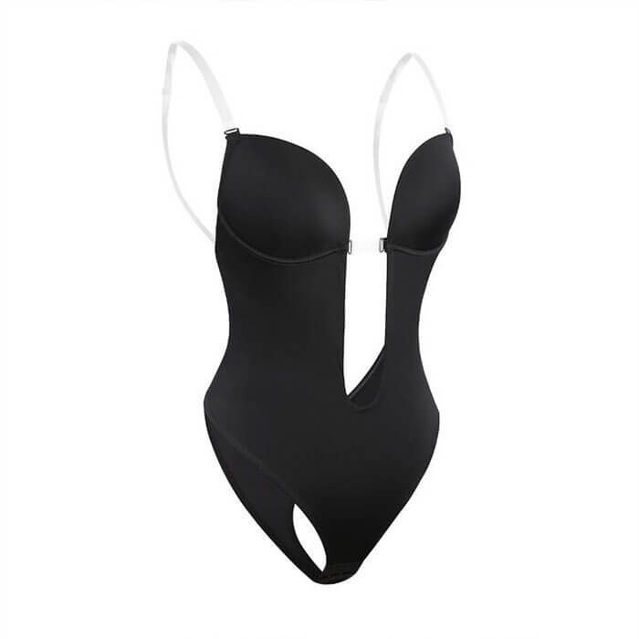 Body modelujące damskie z odkrytymi plecami – wyszczuplające