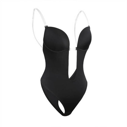 Body modelujące damskie z odkrytymi plecami – wyszczuplające