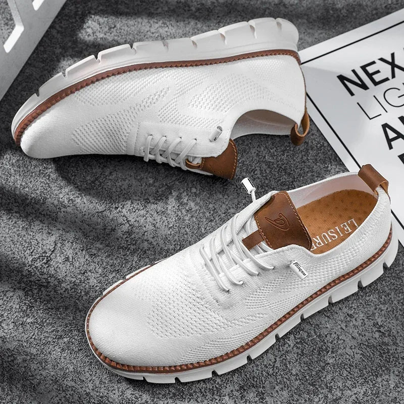 Buty męskie komfortowe – skóra ekologiczna, oddychające, eleganckie