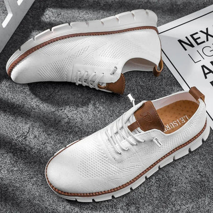 Buty męskie komfortowe – skóra ekologiczna, oddychające, eleganckie