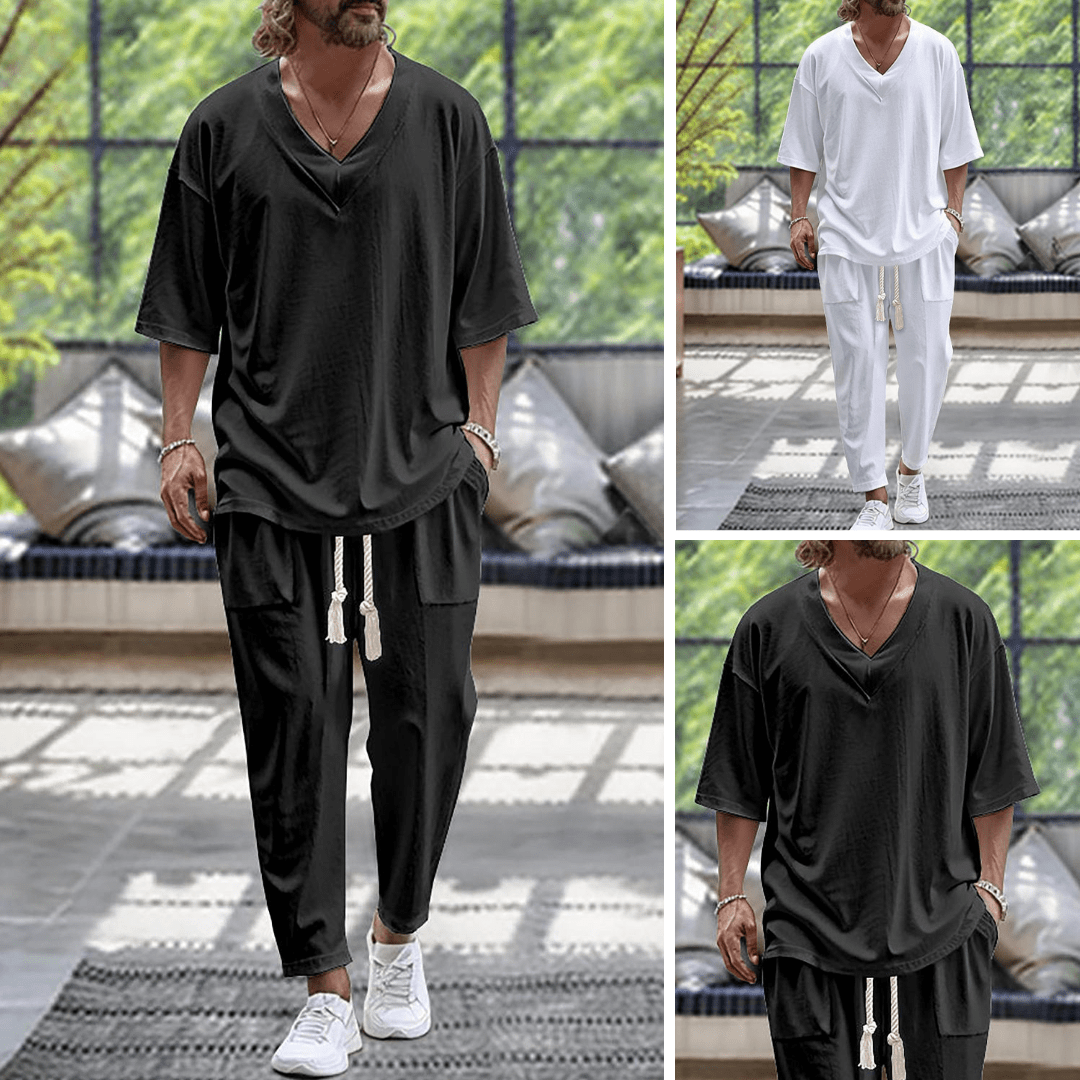 Komplet męski oversize – spodnie
