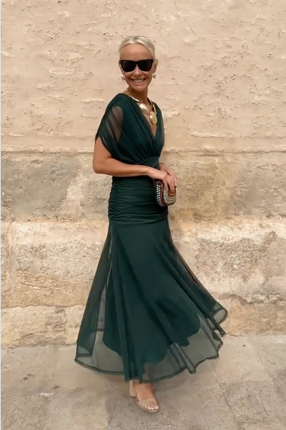 Sukienka maxi wieczorowa – cała sylwetka
