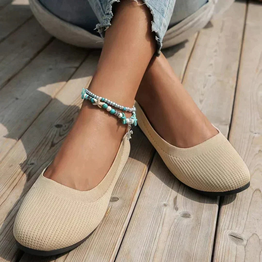 Ortopedyczne buty wsuwane damskie – wygodne, z podparciem łuku