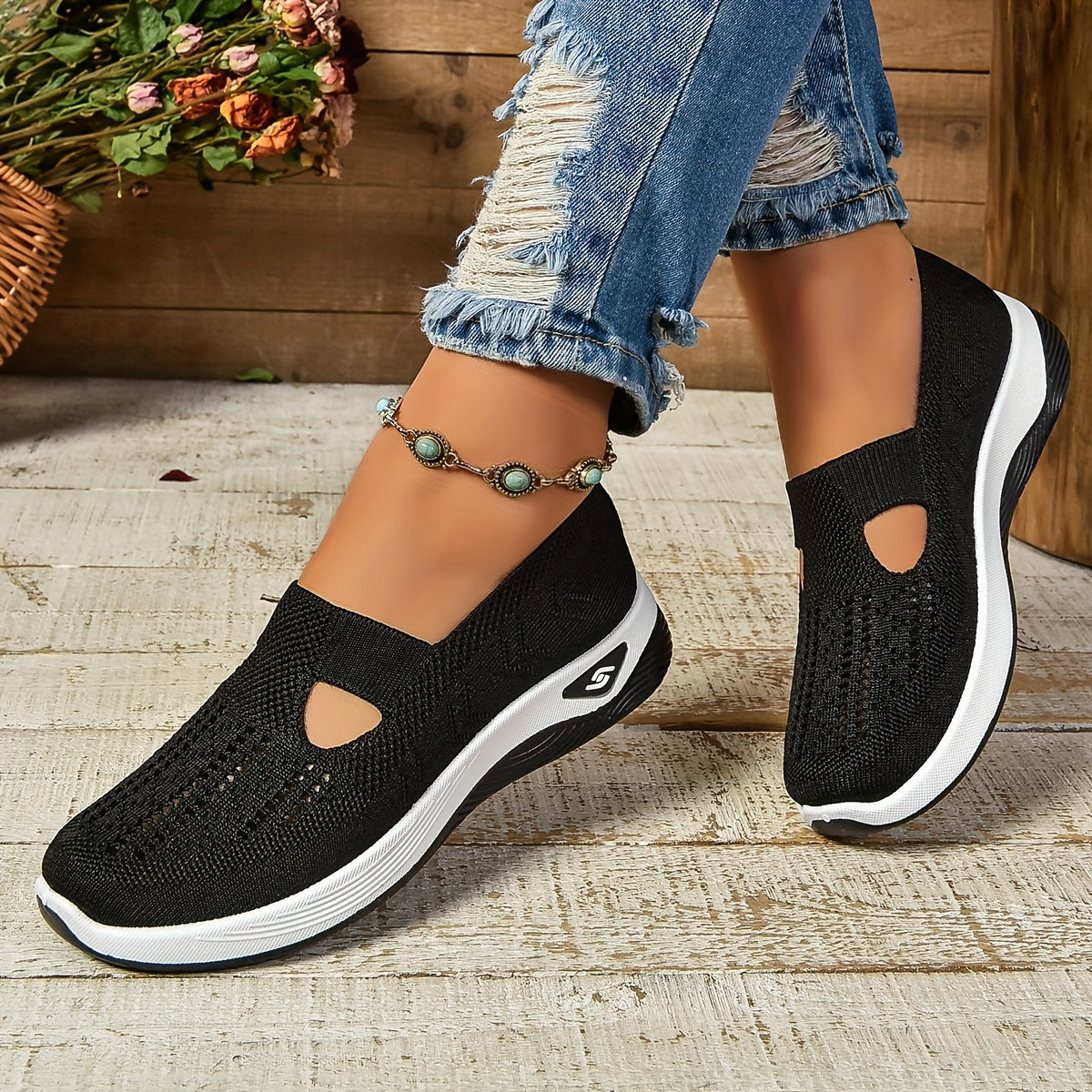 Buty damskie wsuwane – para butów