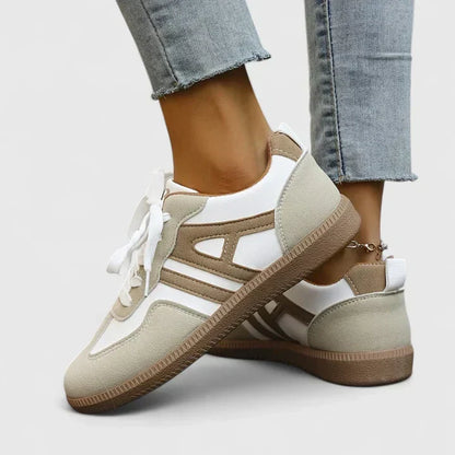Sneakersy mesh – detal noska