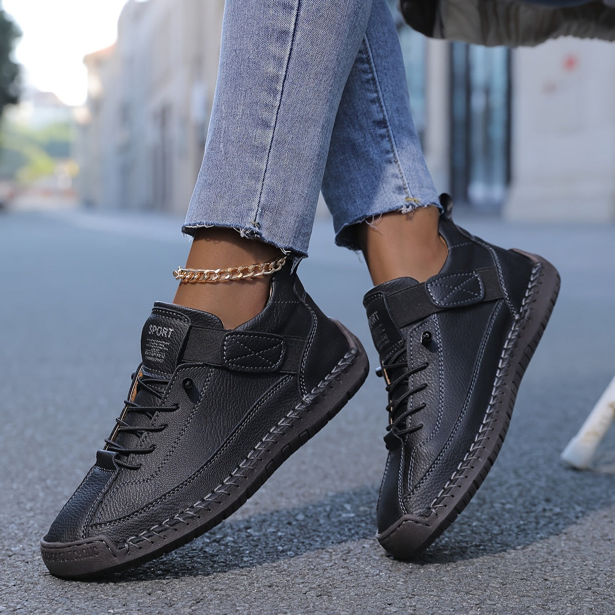 Wygodne sneakersy ortopedyczne damskie – wsuwane, na rzep