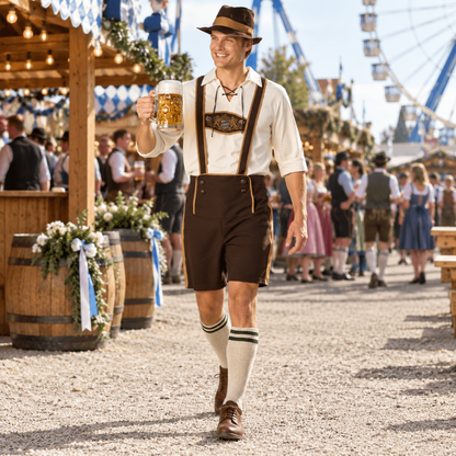 Bawarski komplet na Oktoberfest – kapelusz