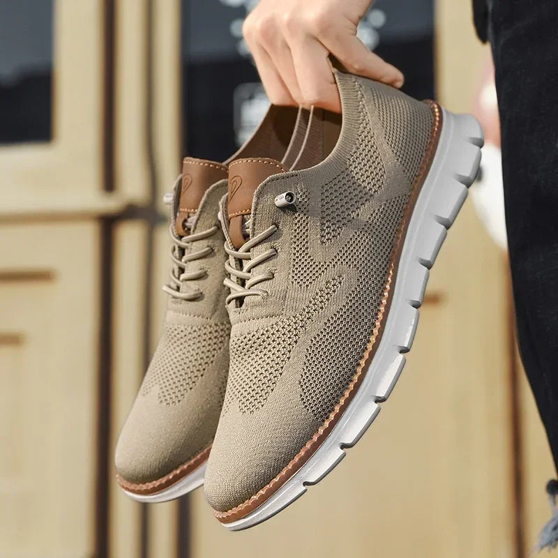 Buty męskie komfortowe – skóra ekologiczna, oddychające, eleganckie