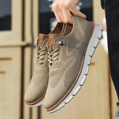 Buty męskie komfortowe – skóra ekologiczna, oddychające, eleganckie