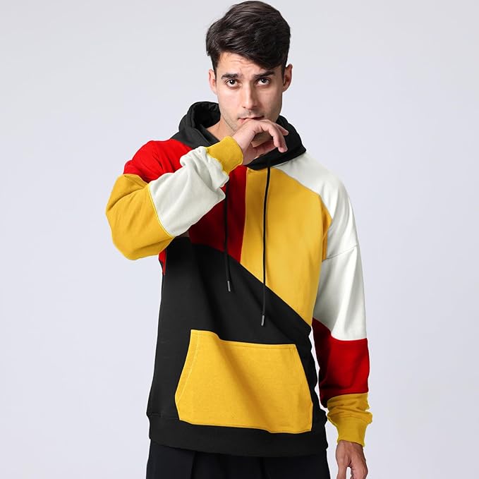 Bluza męska z kapturem – kieszenie