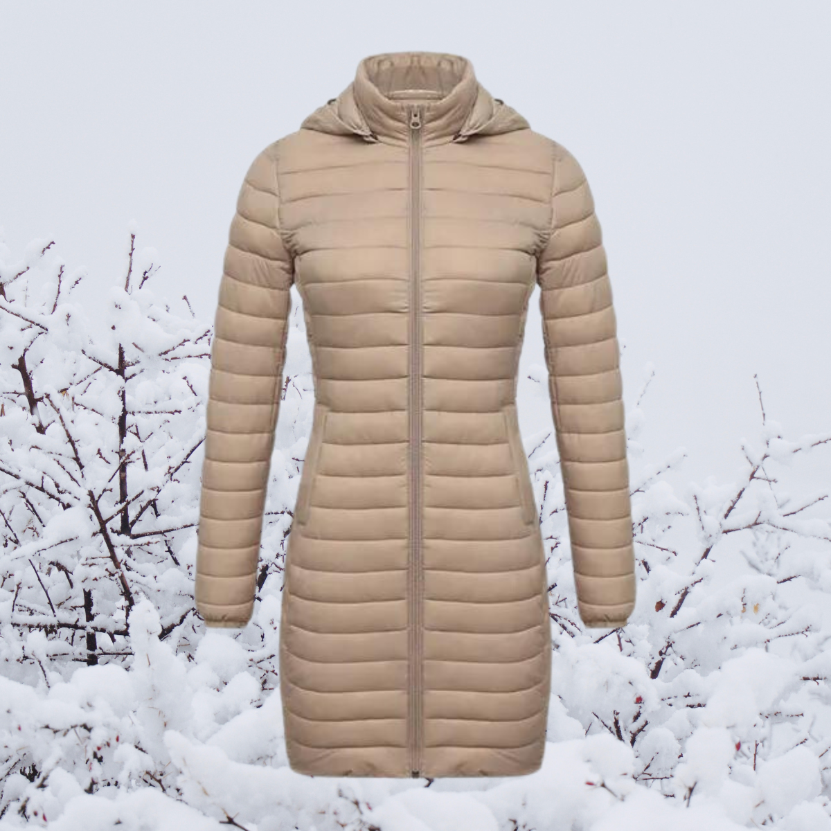 Parka damska – wersja czarna