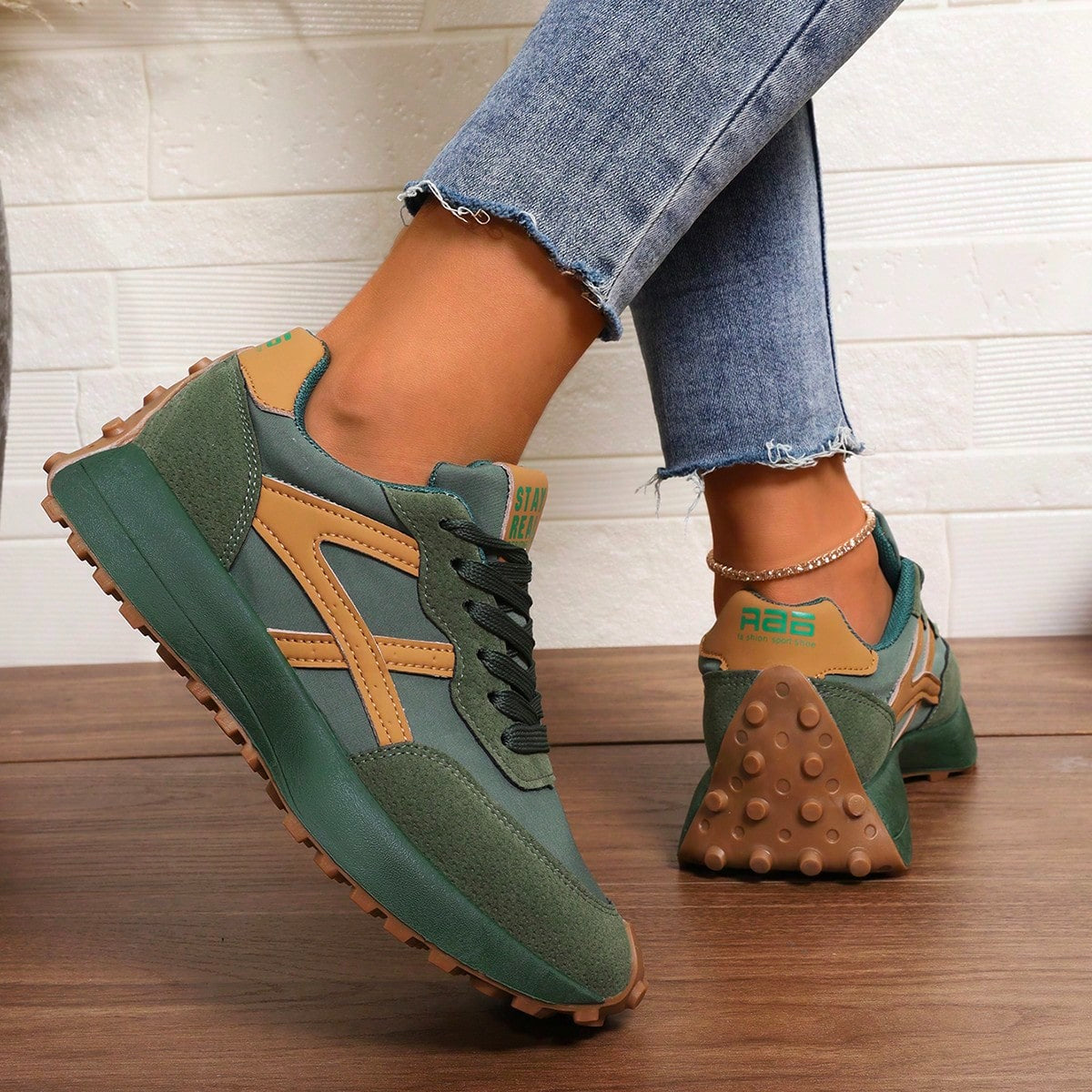 Lekkie sneakersy ortopedyczne damskie – wygodne, z amortyzacją
