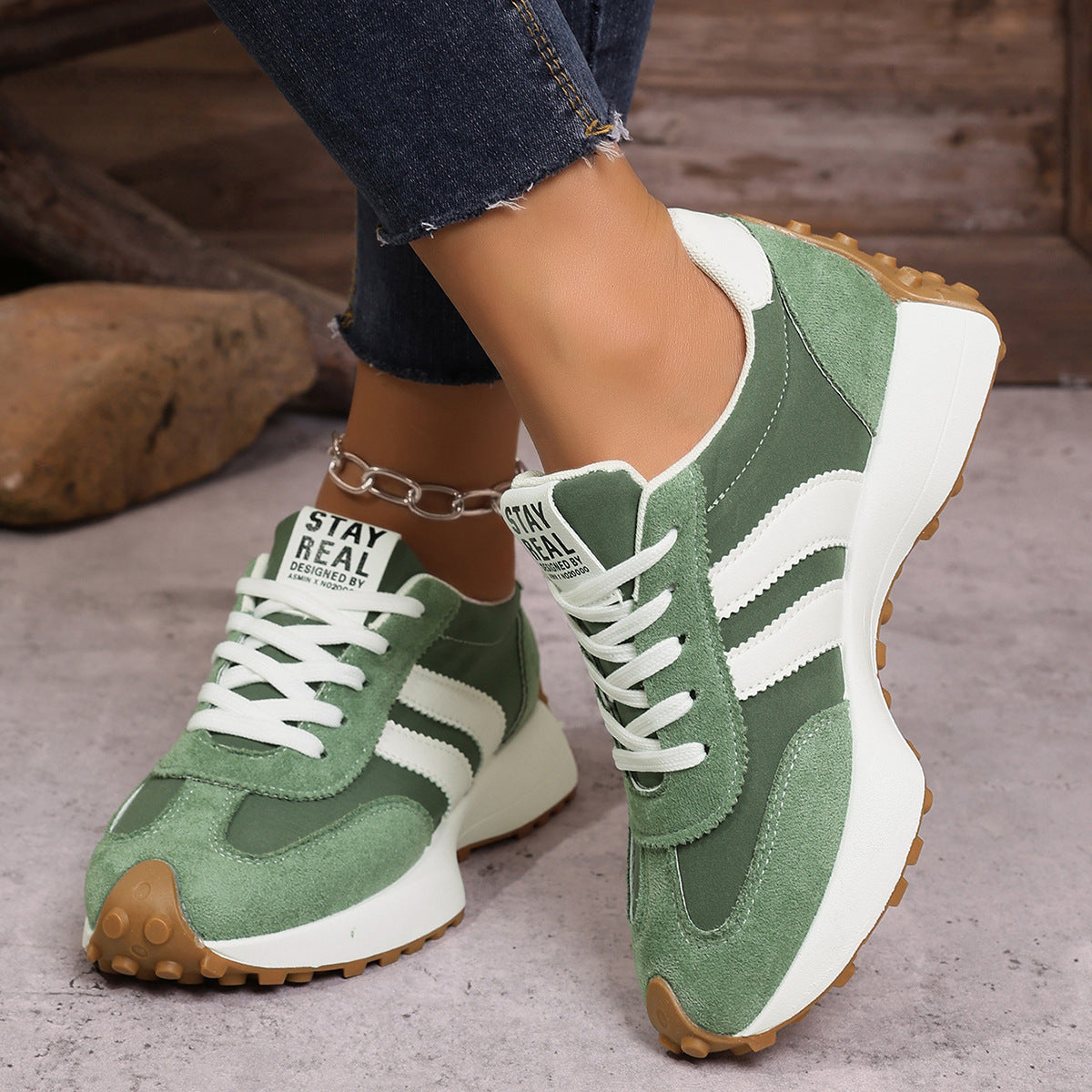 Lekkie sneakersy ortopedyczne damskie – wygodne, z amortyzacją