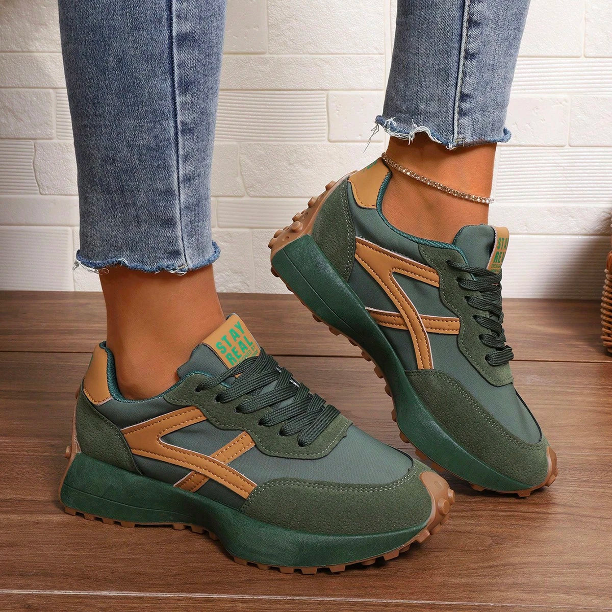 Lekkie sneakersy ortopedyczne damskie – wygodne, z amortyzacją