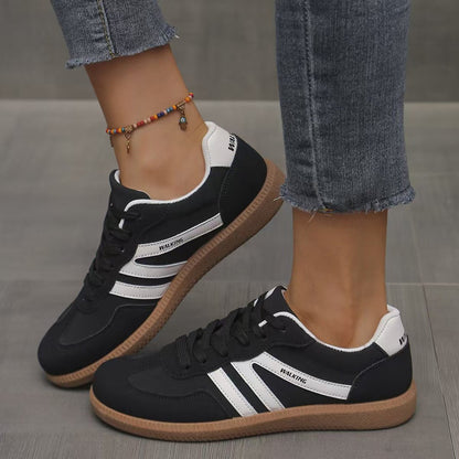 Zamszowe sneakersy ortopedyczne damskie – szeroka stopa, wygodne