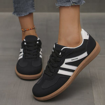 Zamszowe sneakersy ortopedyczne damskie – szeroka stopa, wygodne