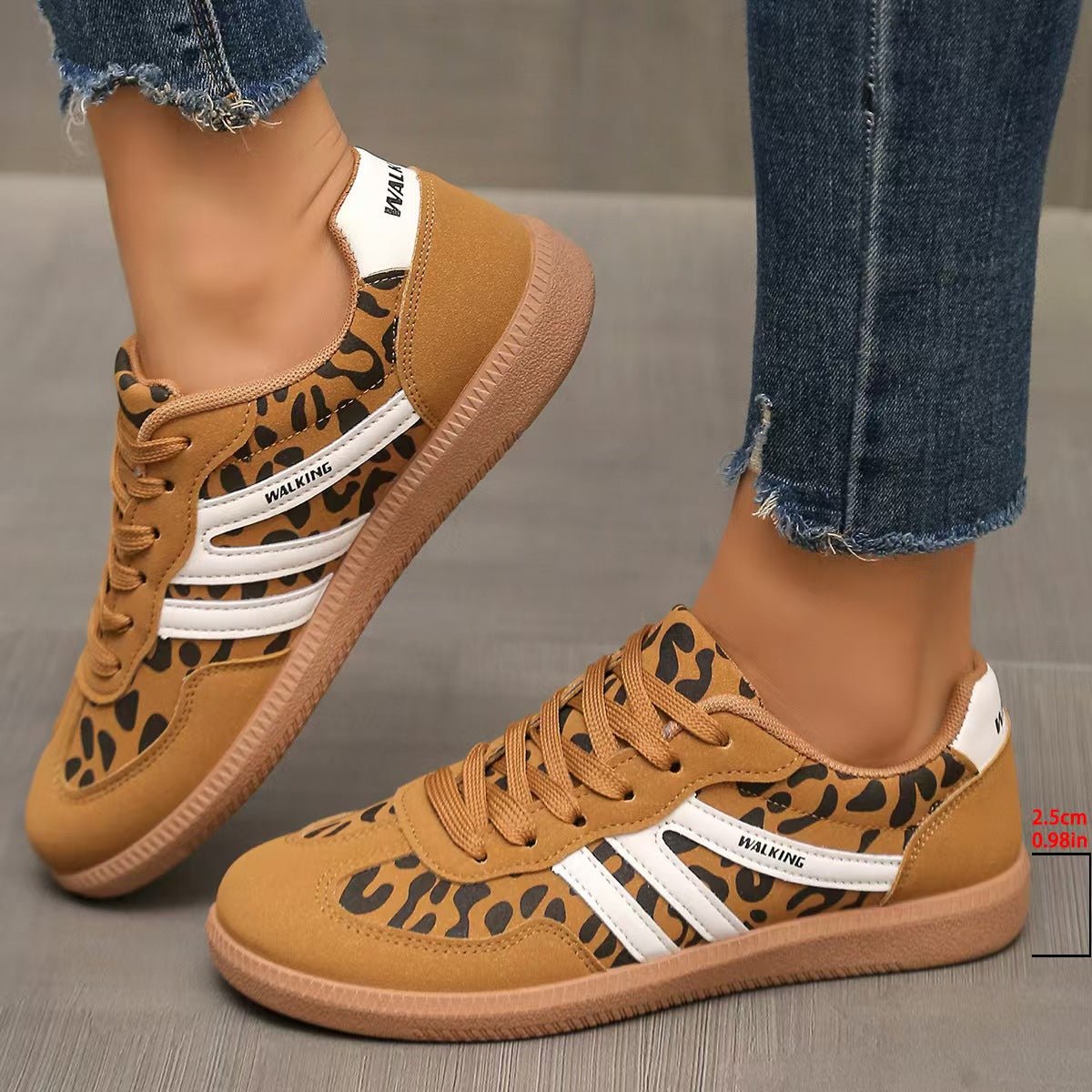 Zamszowe sneakersy ortopedyczne damskie – szeroka stopa, wygodne