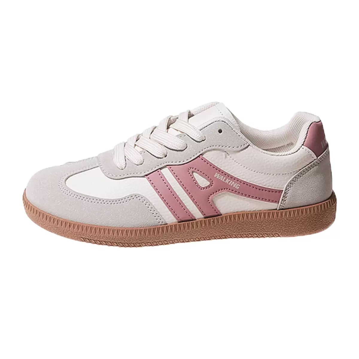 Zamszowe sneakersy ortopedyczne damskie – szeroka stopa, wygodne