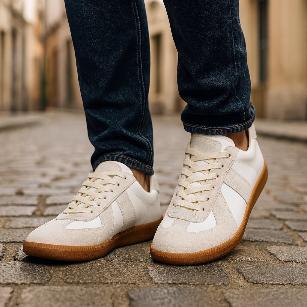 Sneakersy męskie – szare