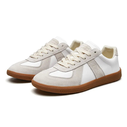Sneakersy męskie sznurowane – profil