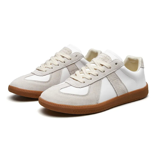 Sneakersy męskie sznurowane – profil