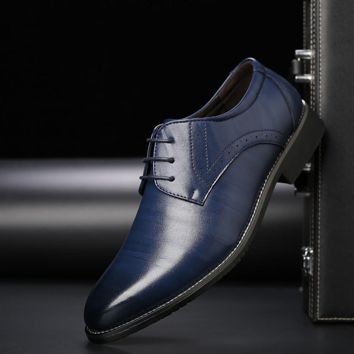 Buty męskie eleganckie – wersja brązowa