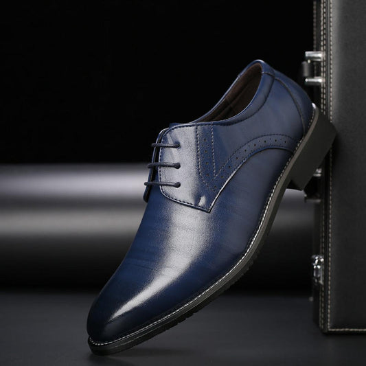 Buty męskie eleganckie – wersja brązowa