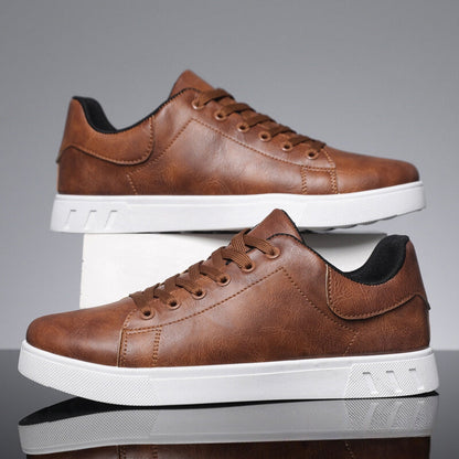 Sneakersy męskie weganńskie – detal cholewki