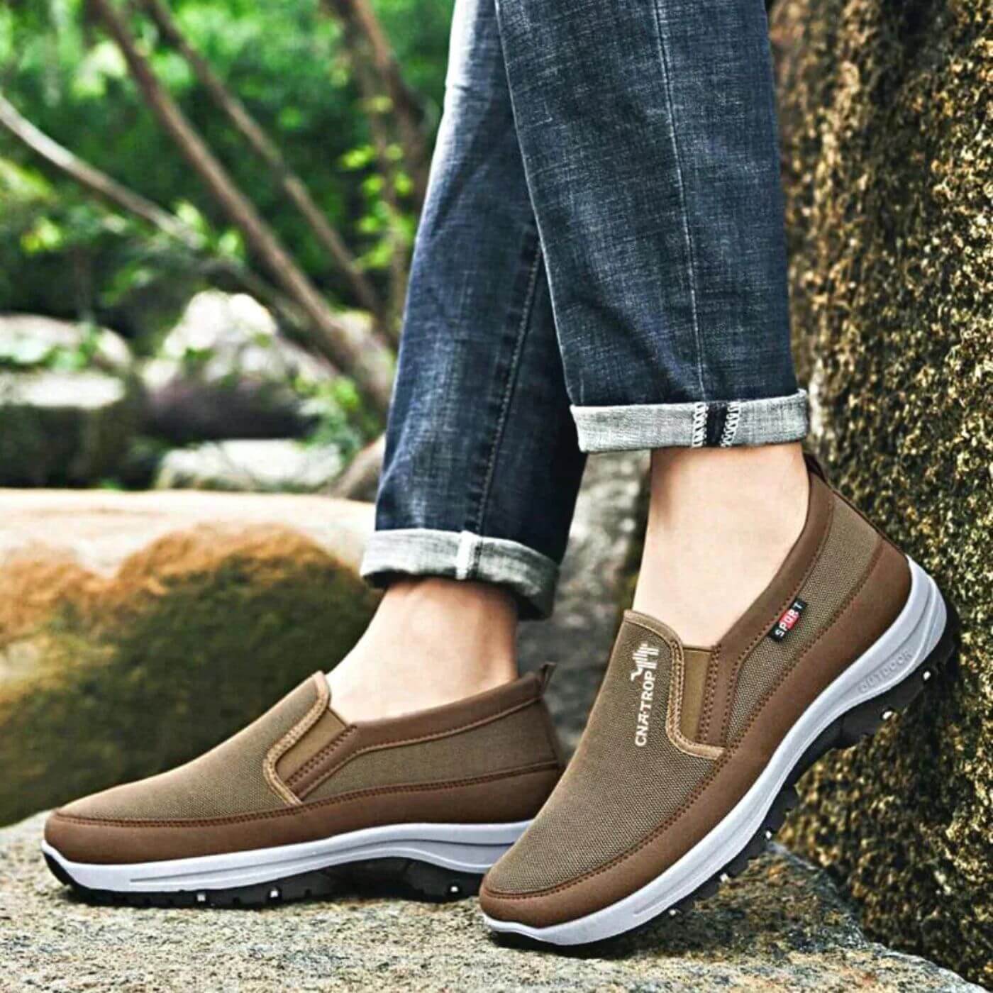 Buty wsuwane – wersja czarna