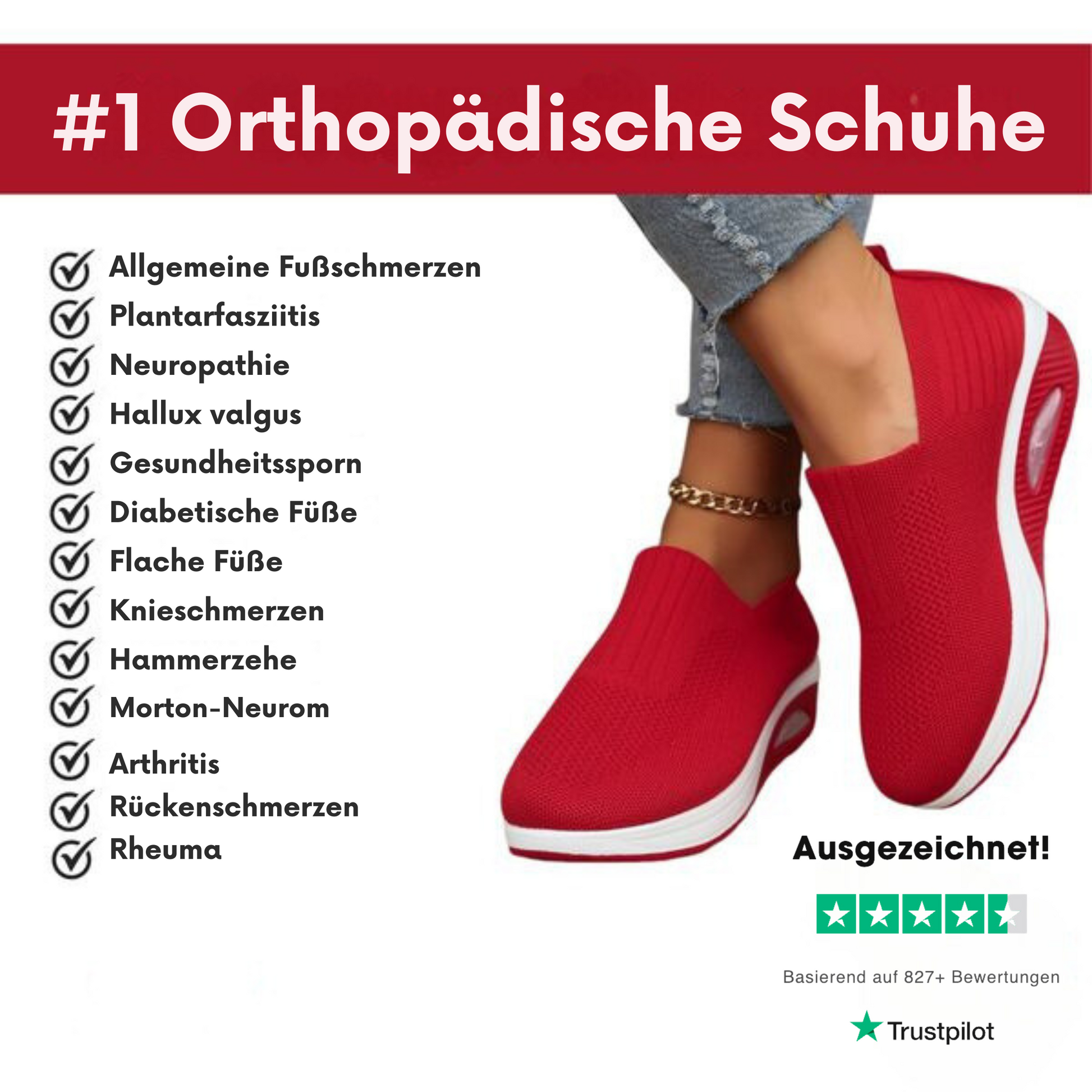 Buty damskie ortopedyczne – granatowe