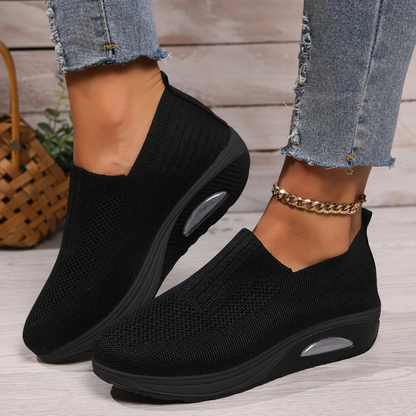 Buty damskie ortopedyczne wsuwane – amortyzująca podeszwa