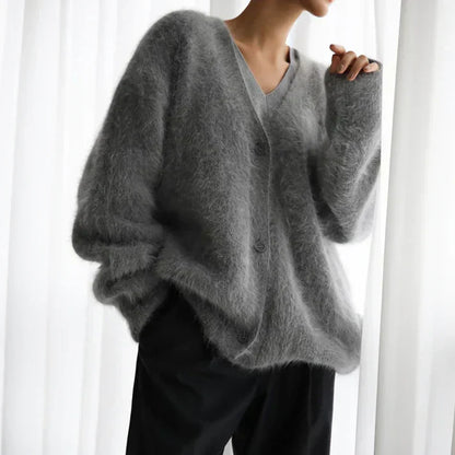 Kardigan damski oversize – wiele kolorów