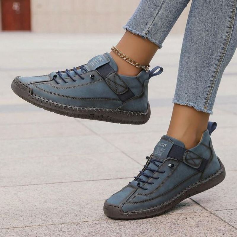 Wygodne sneakersy ortopedyczne damskie – wsuwane, na rzep