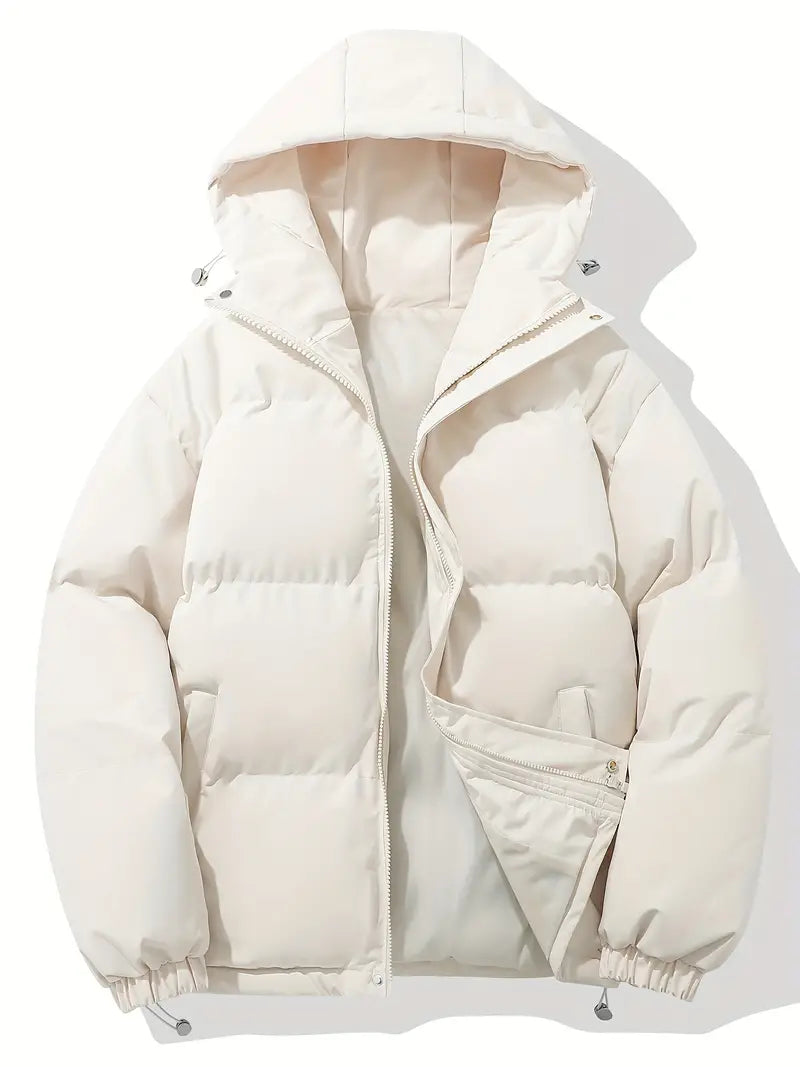 Damska ocieplana kurtka z kapturem – klasyczny design