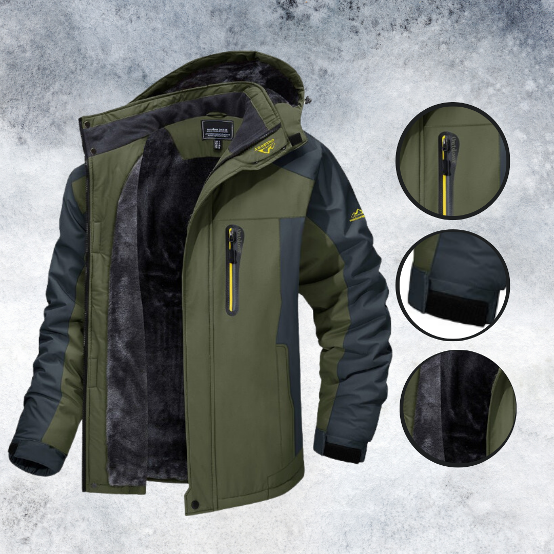 Kurtka outdoorowa – wersja błękitna