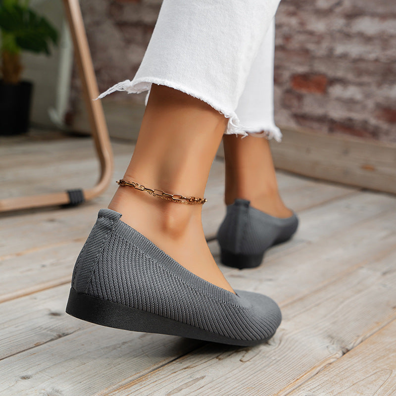 Ortopedyczne buty wsuwane damskie – wygodne, z podparciem łuku
