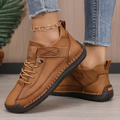 Sneakersy damskie – brązowe