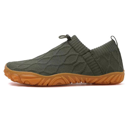 Buty barefoot damskie – lekkie, szeroka stopa, wsuwane