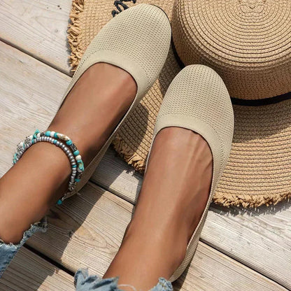 Ortopedyczne buty wsuwane damskie – wygodne, z podparciem łuku