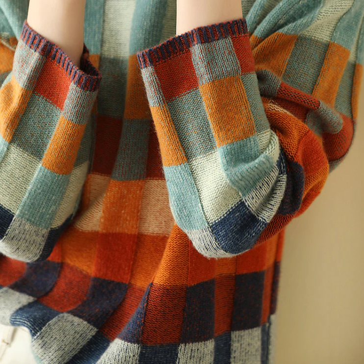 Sweter damski z golfem – stylizacja