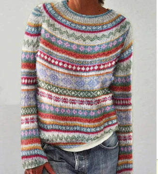 Sweter damski – wersja zielona