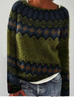 Sweter damski – detal dzianiny