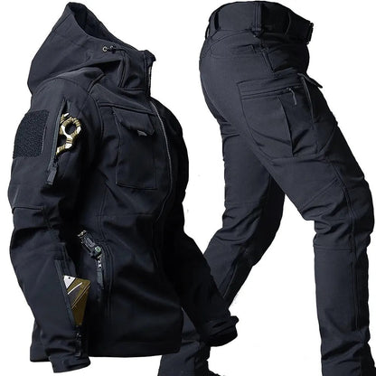 Komplet softshell – widok z przodu